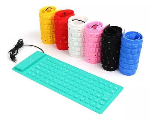 Teclado Flexible de Silicona